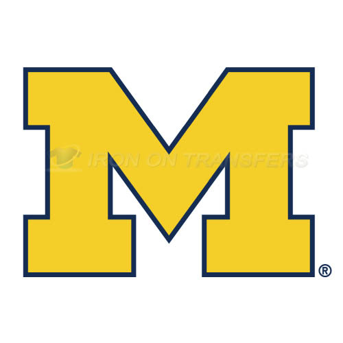 Michigan Wolverines Logo T-shirts Iron On Transfers N5065